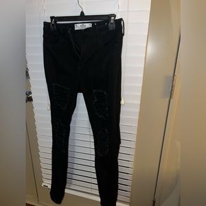 Black Ripped Skinny Jeans